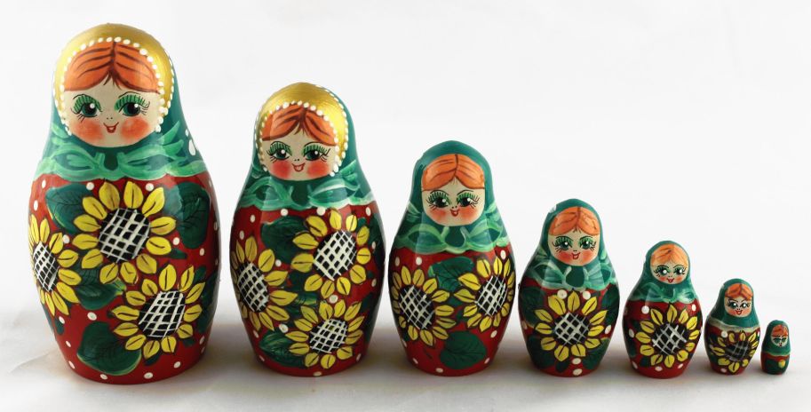 Matryoshka Russian dolls
